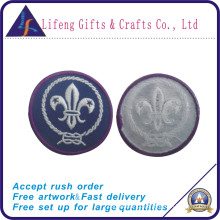 Custom Logo Saint Round Ferro-on 75% Bordados Patches